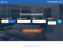 Tablet Screenshot of diarioimoveis.com.br